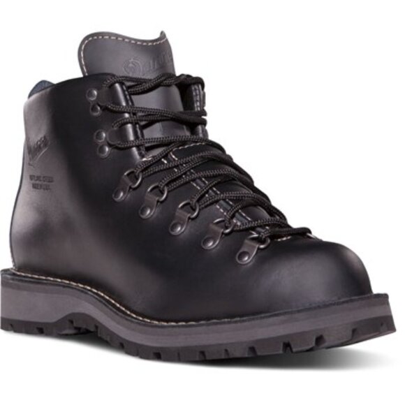 Danner - Mens Mountain Light II 5" Boots, size 9.5 US mens, color black. - Picture 1 of 5